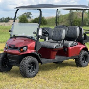 2025 ezgo l6 elite — inferno red