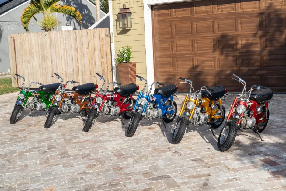 lot of six 1970 honda ct70 trails lot of six 1970 honda ct70 trails
